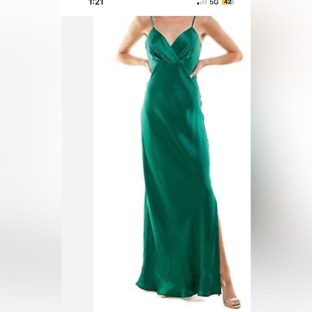 Green dress